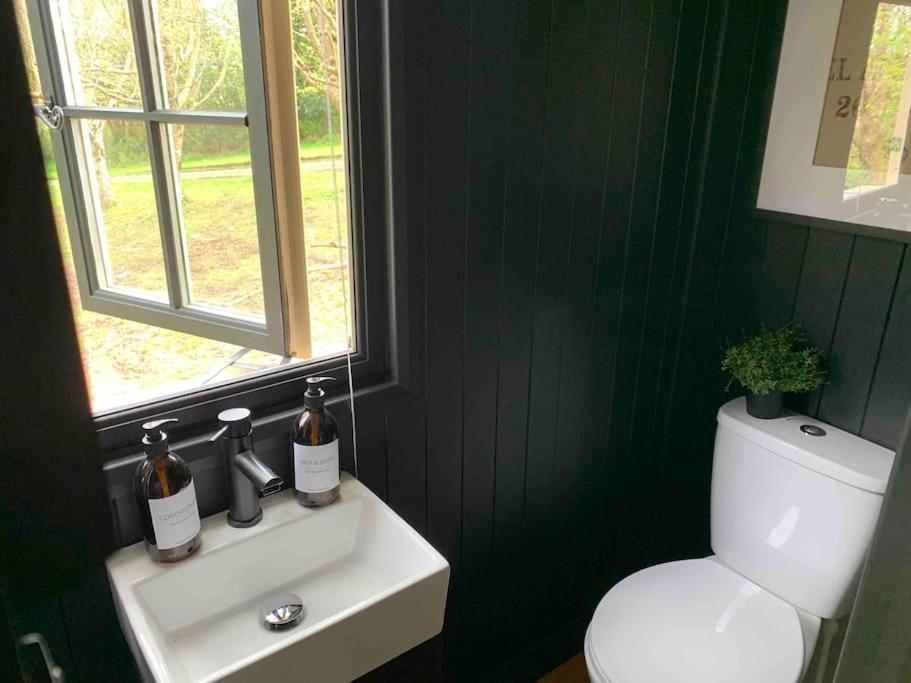 Cornwall Woodland Shepherd'S Hut - Dennis Hut Bodmin Luaran gambar